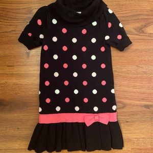 Gymboree black turtleneck sweater dress, Size 3